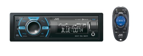 JVC KD-X50BT Digital Media Receiver mit Dual-USB/Aux und Bluetooth schwarz