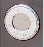 Putco 401912 Chrome Fuel tank Cover - Silver