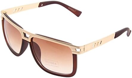 Fandia Super Oversized Sunglasses Coffee Frame