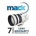 Mack 7-Year Extended Service Warranty For Camera Lenses (for values under $1000)