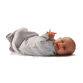 Cocooi Newborn Baby Gown, 100% Merino, Dove Grey