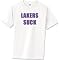 Lakers Suck T-Shirt Standard Cotton