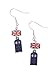 Doctor Who TARDIS Union Jack Earrings