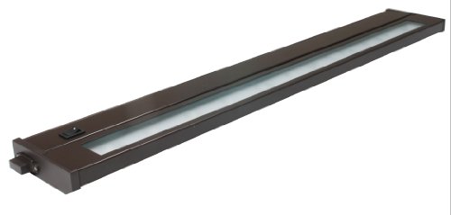 American Lighting 043L-24-DB 24-Inch LED Dimmable Under Cabinet Lighting, Dark Bronze
