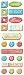 Creative Imaginations - Narratives by Karen Russell - Mini Epoxy Stickers - Antique Medley