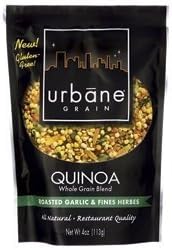 Urbane Grain Quinoa Whole Grain Blend Gluten Free Roasted Garlic & Fines Herbes -- 4 oz