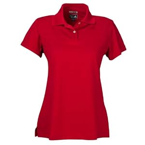 Buy Adidas ClimaCool Ladies Mesh Solid Textured Polo. A62