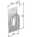 YKKAP メンテナンス部品 上部はずれ止め (HH-K-8502) [YS]シルバー
