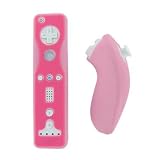 PDO TopSkin for Nintendo Wii Remote and Nunchuck - Pink