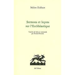 SERMONS ET LE�ONS SUR L'ECCL�SIASTIQUE