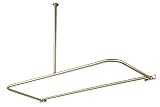 Kingston CC3138 D-Shape Shower Satin Nickel