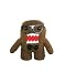 Licensed 2 Play Domo Nerd 6 1/2" Plush Novelty Doll