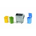 Bruder Trash Bin Set (3 Small, 1 Big)