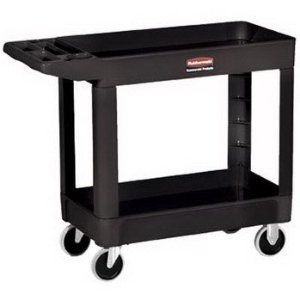 Rubbermaid 4500-88  2 Shelf Heavy-Duty Utility Cart