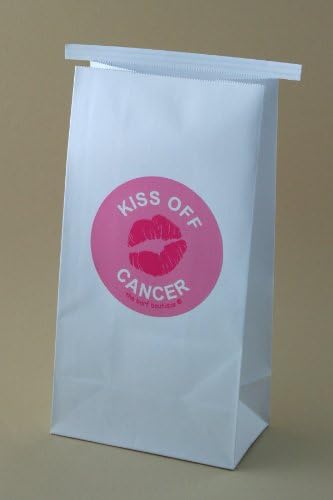 "Kiss Off Cancer" - Chemo Vomit/Barf Bags (5/Pk)
