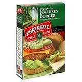 Fantastic Foods Natures Burger, 10 oz Boxes, 3 pk