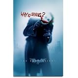 Batman Dark Knight Movie Poster Why So Serious? (Style #9347)