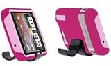 New OEM Verizon HTC Thunderbolt Pink Silicone and Pink Outer Shell Incipio Double Cover