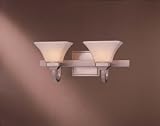 Minka Lavery Lights 6812-84 2LT Bathroom Lighting - Brushed Nickel Agilis Contemporary Indoor Light