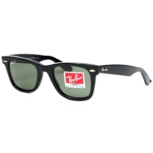 Ray-Ban Wayfarer Sunglasses - Black Green - Polarized