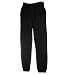Jogpants mit elastischem Beinabschluss von Fruit of the Loom Schwarz M