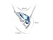 Athena Jewelry Dancing Butterfly Platinum\white Gold Plated Austrian Crystal Swarovski Elements Crystal Pendant Necklace for Women in a Gift Box