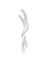 14K White Gold Brooch -- LIFETIME WARRANTY