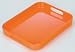 Casual dining Malamine Patio Tray - Tangerine / Orange