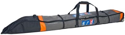 Ski Race Development Rock & Rolling Ski Bag - grey, adjustable up to 215 cm