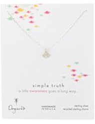Dogeared Simple Truth Awareness Little Eye Necklace, 16"+ 2" Extender