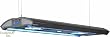 48 inch Giesemann Moonlight Infiniti 2x150W HQI + 4x54W T5 Light Fixture - Black