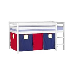 Link 20900280 Hochbett Henri mit Stoff ohne Rost, wei�