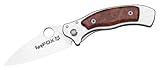 Fox Einhandmesser, Mini Spy, Stahl N690Co, Wurzelholz, Clip
