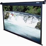 120IN Diag Manual Pull Down Screen 16:9 59X104 Black Case