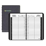 At-A-Glance Daily Classic 4 7/8 x 8 Inch Black Desk Appointment Book (70800-05)