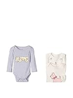 Juicy Couture Pack x 3 Bodies Interiores (Blanco)