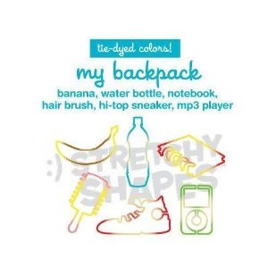 stretchy shapes shaped rubber bands bracelets 24pack my backpack more detail click!