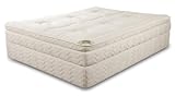 Full Natura Organic Latex Eco Haven Ultra Plush Euro Top Mattress Set