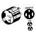 GE Industrial Dept. AD5020 Mobile Home-Motor Home Adapter