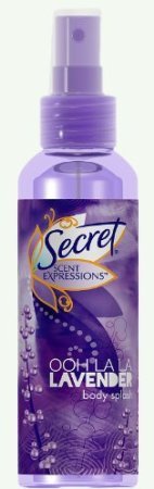 Secret Scent Expressions Oh La La Lavender Body Splash 1 Oz (Pack of 6)