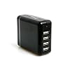 System-S Vierfach USB Ladeger�t Netzteil 4 x USB mit 2A f�r Apple iPhone iPod iPad Mobiltelefone Handy Mp3 Mp4 Player