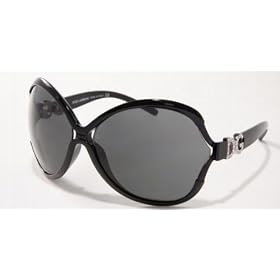 DOLCE and GABBANA D&G DG 6025B 501 87 BLACK PLASTIC SUNGLASSES