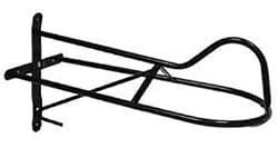 Wall Saddle Rack, 24" Black
