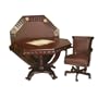 Mahogany Round 3 in 1 Game Table