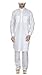 White Cotton Blended Pathani Kurta And Pyjama For Men By Royal Kurta RS.1254.00