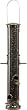 Aspects 393 Quick-Clean Seed Tube Feeder, Large - Brushed Nickel