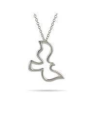 Peaceful Dove Sterling Silver Necklace