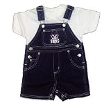 Milwaukee Bucks Denim Short Coverall