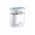 Philips Avent SCF285/02 elektrischer 3-in-1 Sterilisator inklusiv 1x Flasche 125 ml und 1x Schnuller