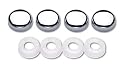 Cruiser Accessories 82030 Screw Covers, Chrome